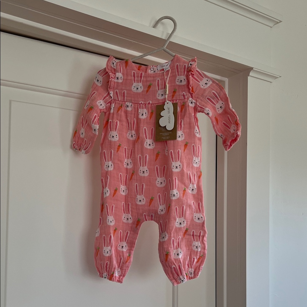Angel Dear Organic Easter romper